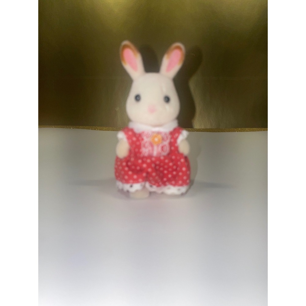 Calico Critters Cream Rabbit Red Roof Cozy Cottage Sylivanian‎ Families